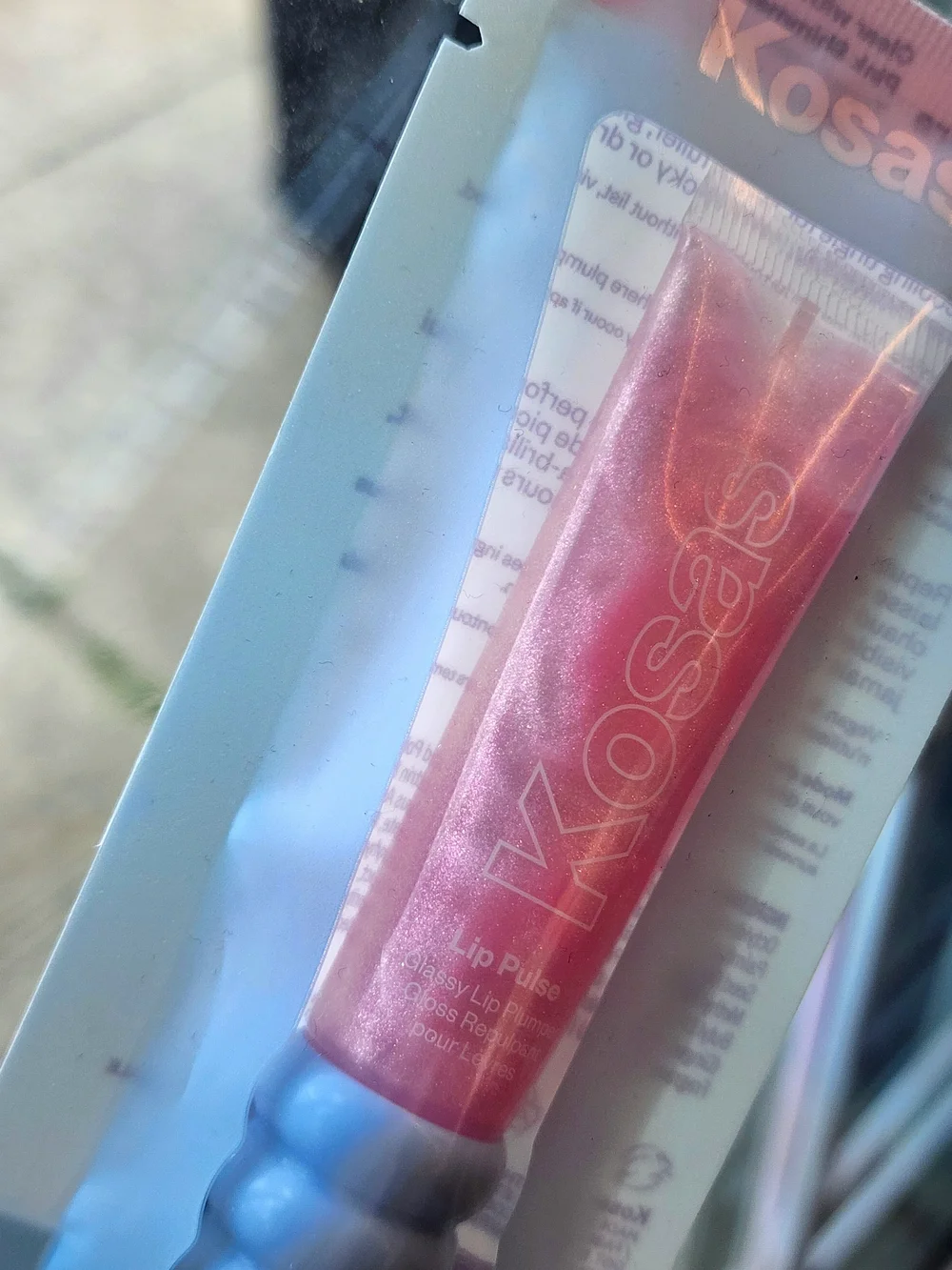 Kosas Lip Pulse Glossy Lip Plumper — Aura Flare